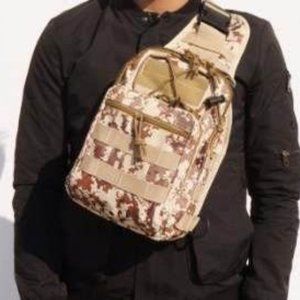 Military Outdoor Sportsbag Sling Tan/Brown